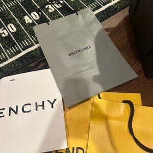 Designer store bags